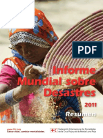 Informe Mundial sobre Desastres 2011 - Resumen