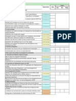 DSI CheckList Deploiement ENT CE