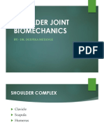 Shoulder Joint Biomechanics