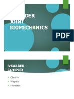 Shoulder Joint Biomechanics