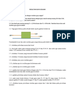 Soal Resultan Gaya Sejajar Unit 1