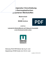 Zeit-Temperatur-Verschiebung Von Thermoplasten