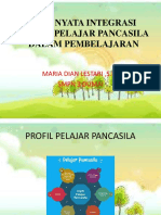 Aksi Nyata Integrasi Profil Pelajar Pancasila Dalam Pembelajaran