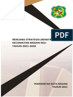 Renstra Kecamatan Medan Deli Tahun 2021 - 2026