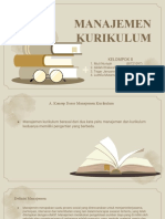 Manajemen Kurikulum. PPT Kel 8.