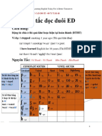 Nguyên Tắc Đọc Đuôi ED