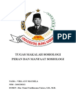 Tugas Makalah Sosiologi