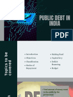 Public Debt in India