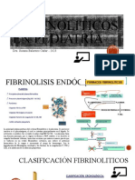 Fibrinoliticos en Pediatría Susana