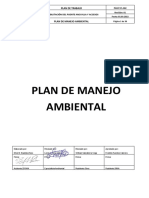 Plan de Manejo Ambiental 2022