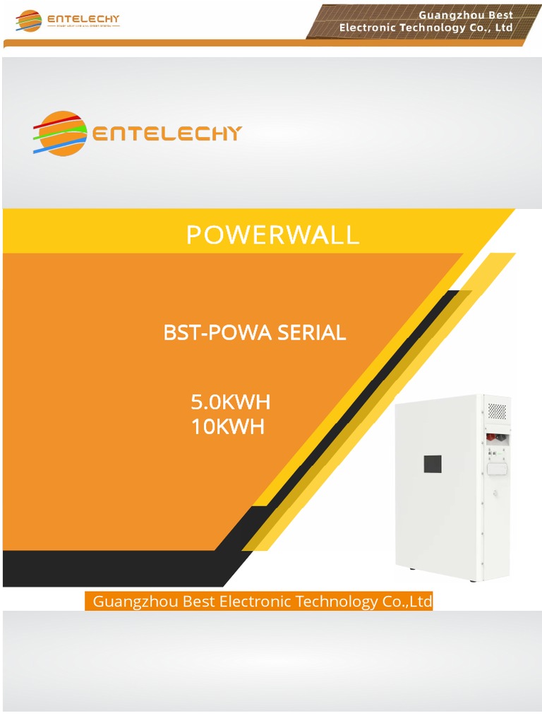 BST POWA5 10KWHSpecification | PDF | Power Supply | Power (Physics)