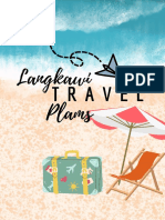Pastel Itinerary Planner Travel Edition
