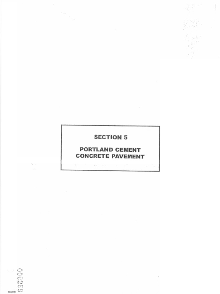 Sec 5 portland cement concrete pavement pdf
