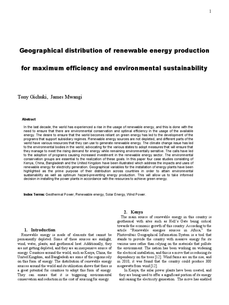  edited geographical distribution of renewable energy production for