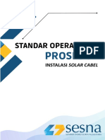 SW - Standar Operasional Prosedur - Instalasi Solar Kabel DC