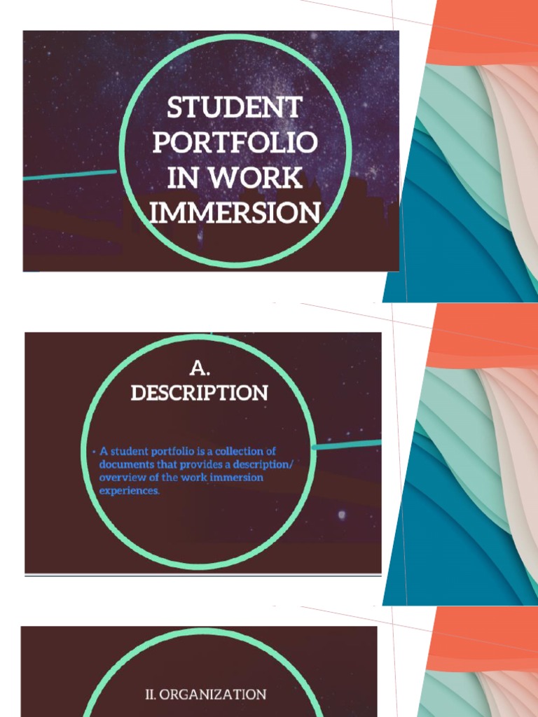 guidelinesandcontentsofPortfolioinWorkImmersion PDF