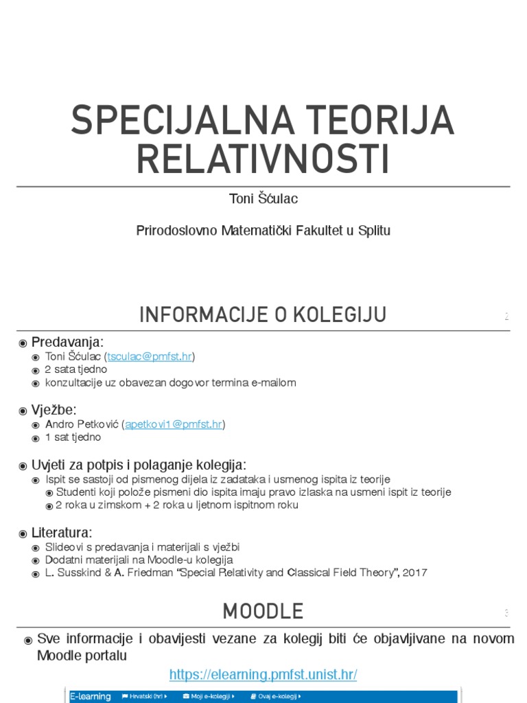 Introduction To Special Theory Of Relativity Pdf Luminiferous