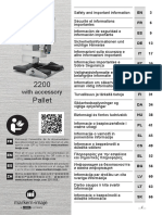 2200 Pallet Safety Manual 10098877 Multilanguages