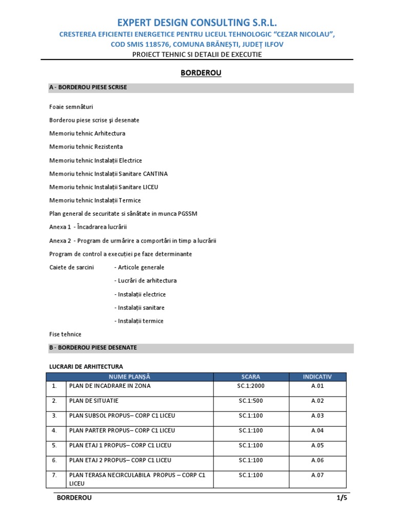 Borderou PT+DE | PDF