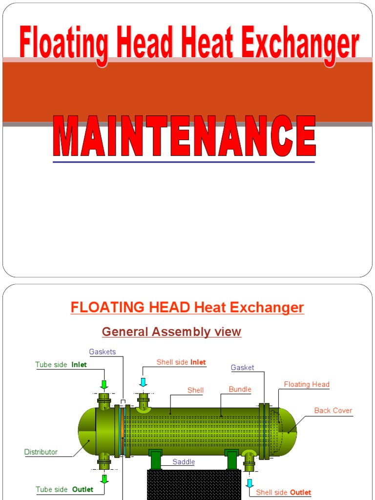 Floating Head Heat Exchanger Hydrotest Procedure PDF Leak Heat