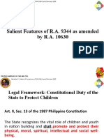 1 Salient Provisions of RA 9344 and Revised IRR