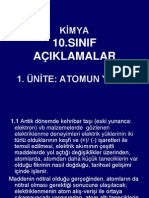 Kimya10.Sinif Aciklamalar Sunu