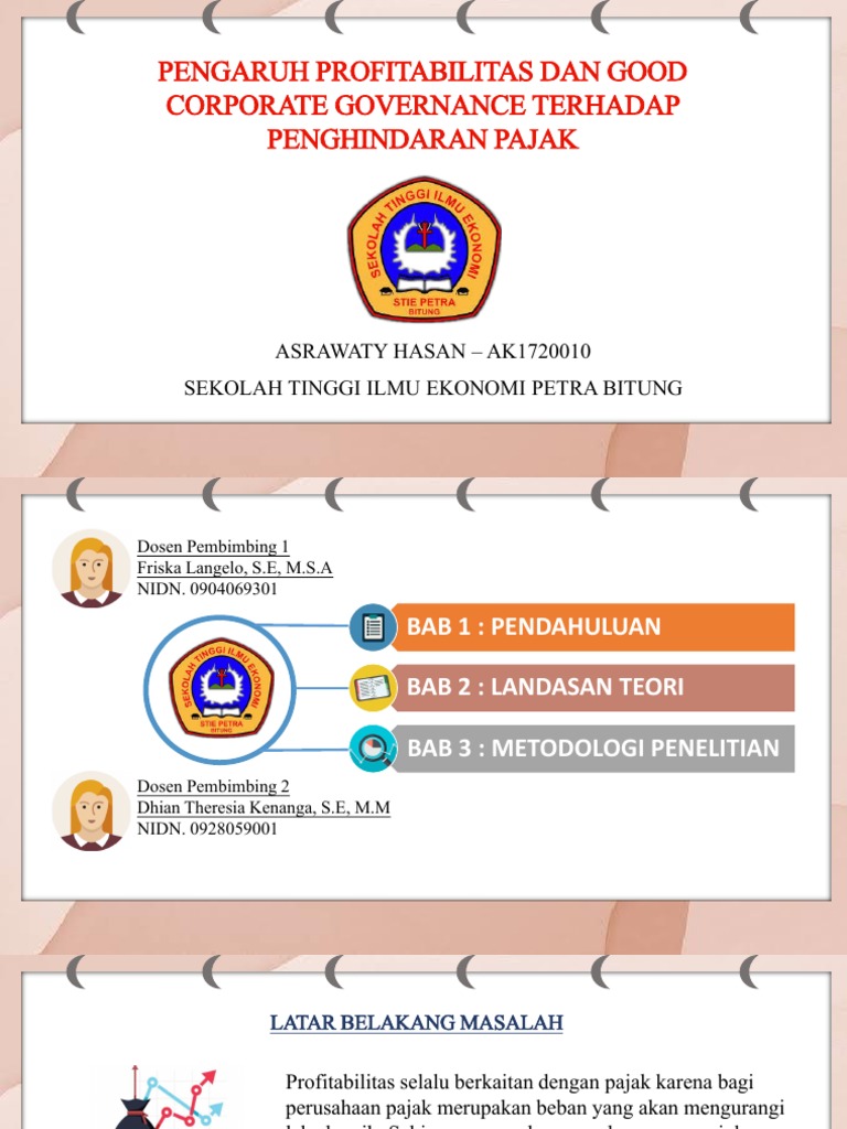 Template PPT Seminar Proposal Gratis Soshum | PDF