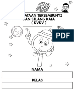 6 (Versi Susah) Latihan Perkataan Tersembunyi Dan Silang Kata) 22 Muka Surat