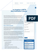 Los Angeles LGBTQ Discrimination Lawyer - Theory Law APC