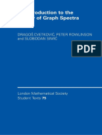 (London Mathematical Society Student Texts) Dragoš Cvetković, Peter Rowlinson, Slobodan Simić - An Introduction To The Theory of Graph Spectra-Cambridge University Press (2009)