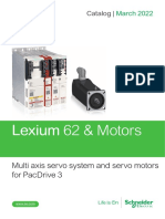 Catalog Lexium 62 & Motors - Multi Axis Servo System and Servo Motors For PacDrive 3 - March 2022