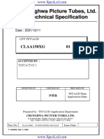 Pantalla Info Completa Claa150xg-01-Chunghwapicturetubes