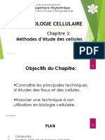 BioCell - Chapitre 3 - MÃ©thode D'ã©tude Des Cellules