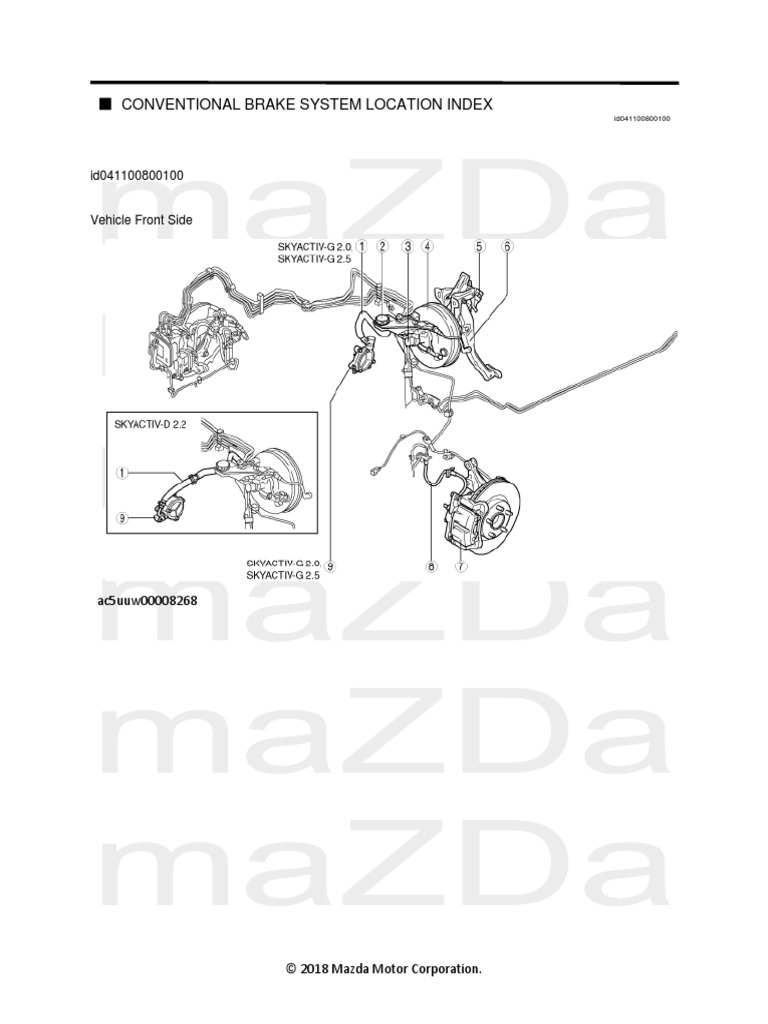 Conventional Brake System PDF Vehicle Parts Machines