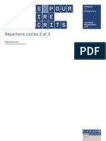 Outils Pour Produire Des Ecrits