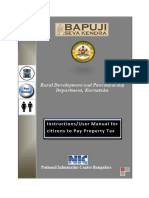 Instructions User Manual For Citizens To Pay Property Tax-BSK