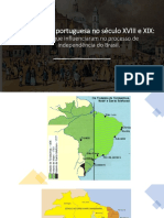 América Portuguesa e Processo de Independência