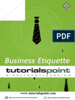 Business Etiquette Tutorial