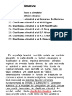 Curs 10 Clasificari Climatice 2013