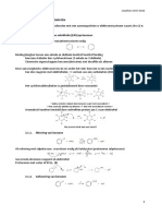 Samenvatting HS 3 Organische Chemie