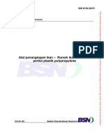 7) SNI 8192-2015 Alat Penangkapan Ikan - Rumah Ikan Berbahan Partisi Plastik Polypropylene