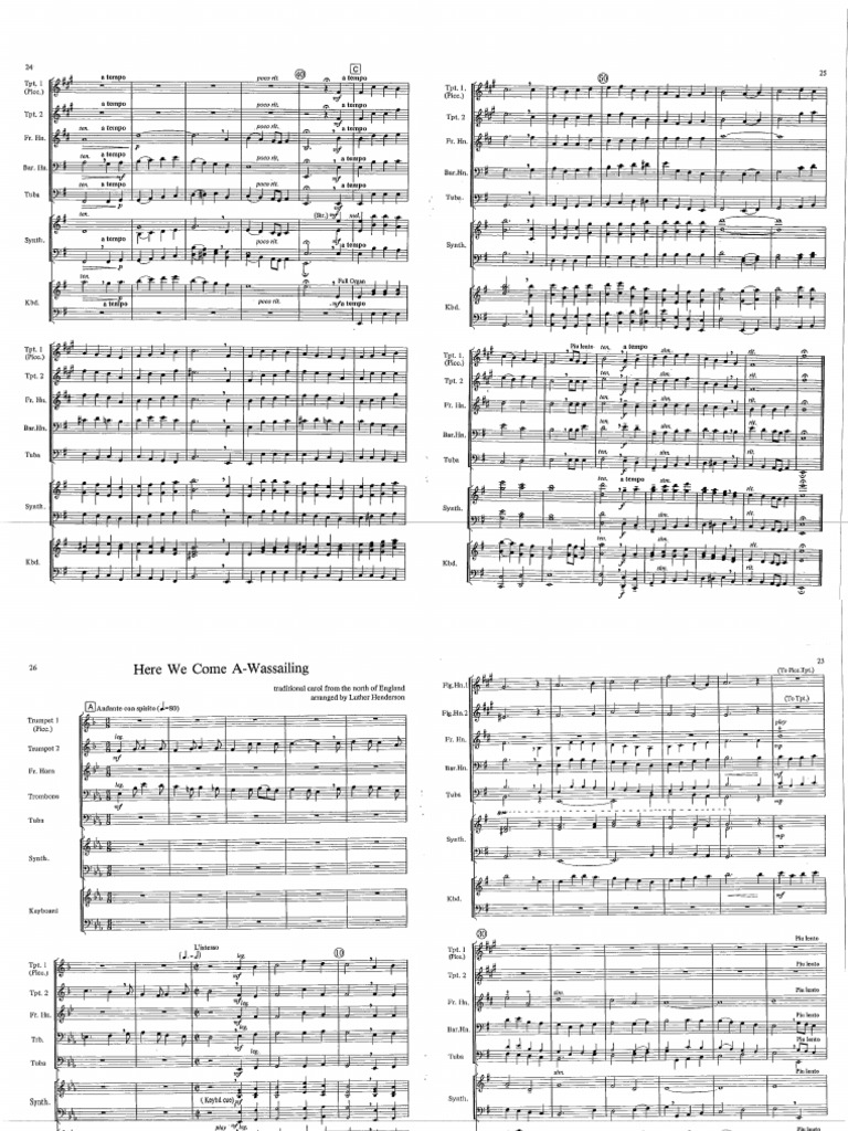 A Canadian Brass Christmas Score Part 2 PDF