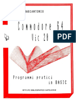 Commodore 64 Vic 20 - Programmi Pratici in BASIC