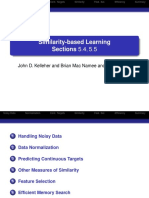 BookSlides 5B Similarity-based-Learning