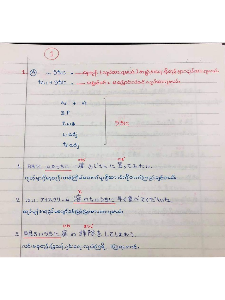 N3 Shinkanzen Grammar Note - CIC | PDF