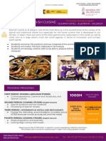 DIPLOMA IN SPANISH CUISINE 10 Months