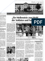 Ein Meilenstein Zum Wohl "Der Soldaten Und Familien"