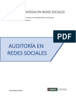 Auditoría en Redes Sociales