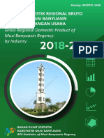 Produk Domestik Regional Bruto Kabupaten Musi Banyuasin Menurut Lapangan Usaha 2018 - 2022