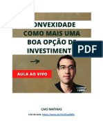 Aula 17 - Compra de Convexidade